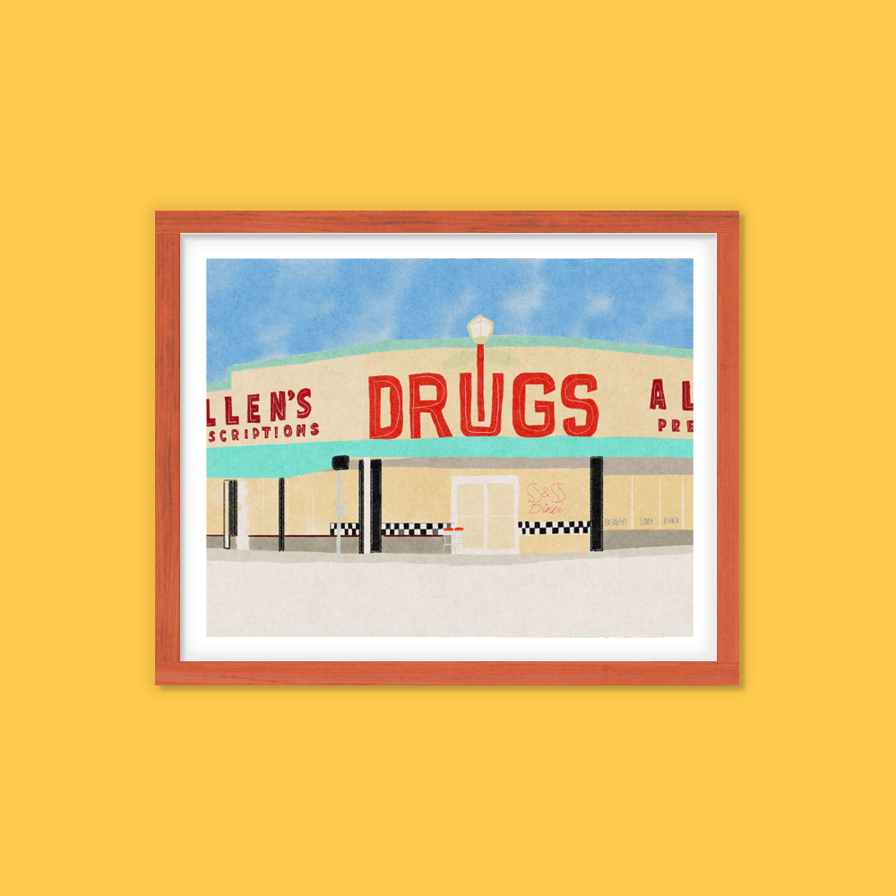 Allen's Drugs and S&S Diner