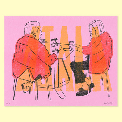 Ojala - Limited Edition Risograph