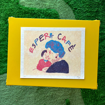 Espera Café - Limited Edition Risograph